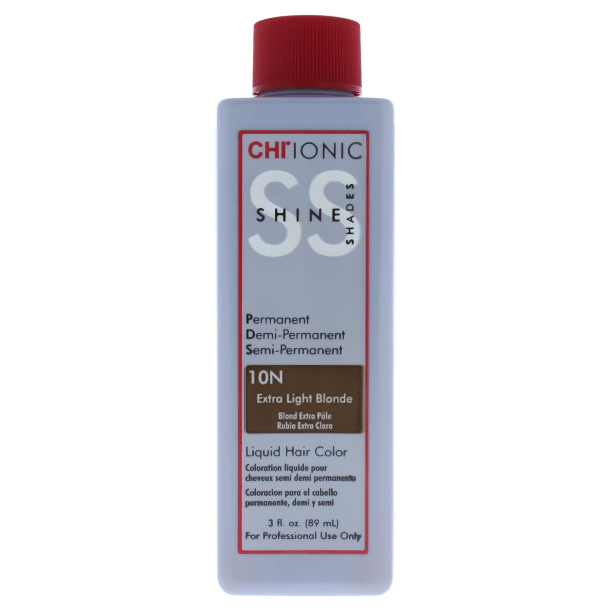 CHI Ionic Shine Shades Liquid Hair Color - 10N Extra Light Blonde - 3 oz Hair Color