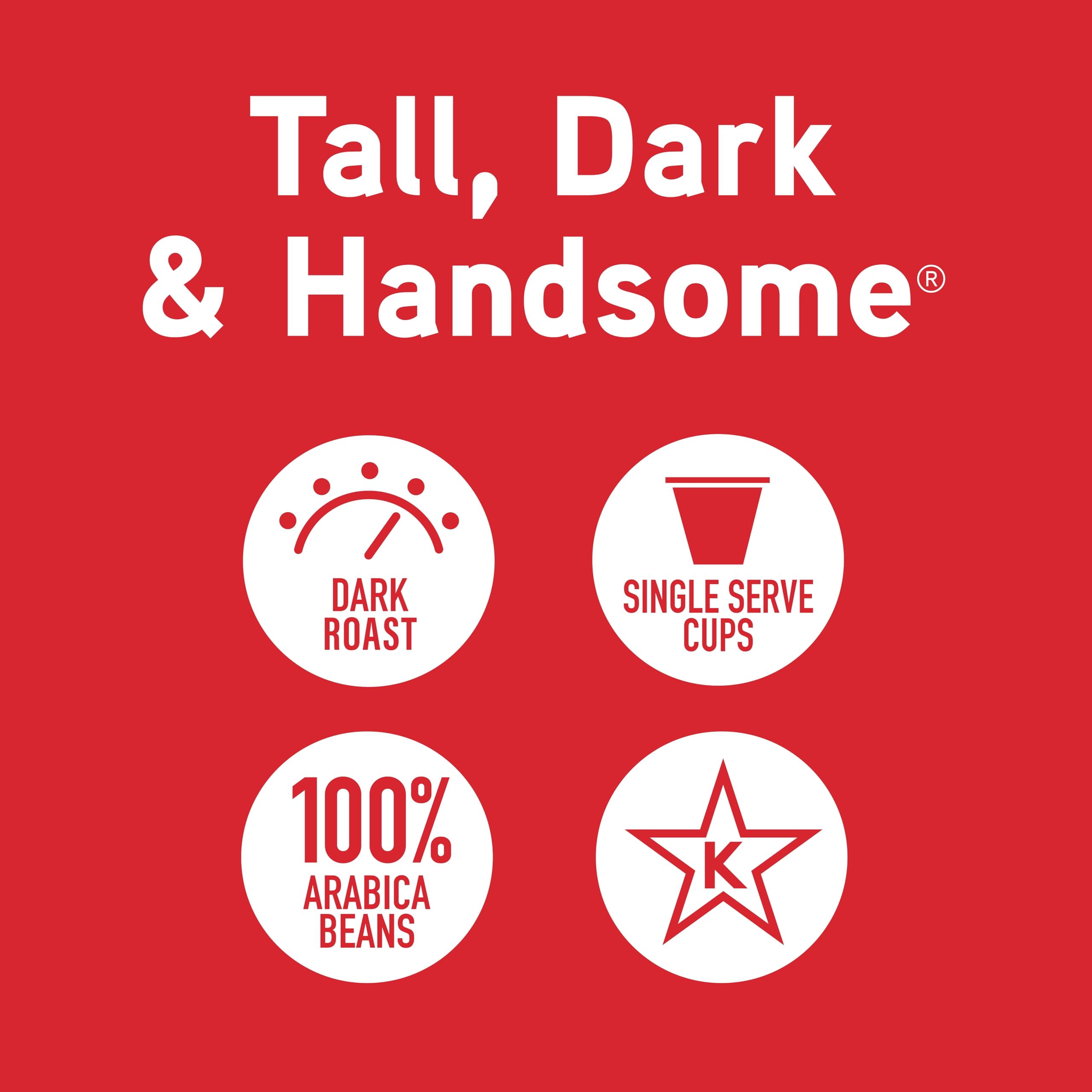 Joe Knows Coffee, Tall Dark and Handsome, 50 Count BPI certified Compostable Pods