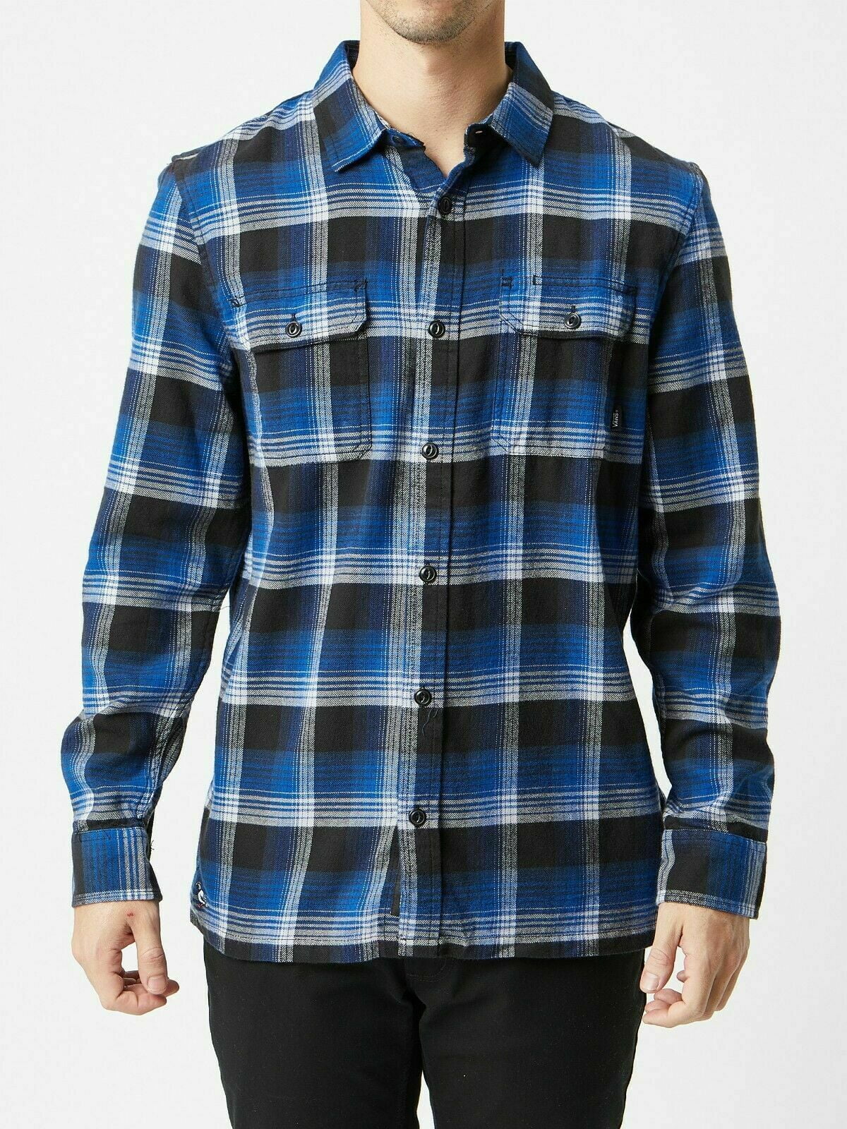 vans x anti hero wired flannel shirt