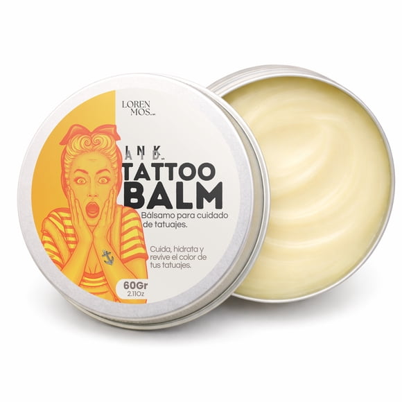Tattoo Balm 60gr. - Hidratante para Tatuajes – Cuidado Diario, Mantiene Color y Suavidad