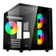 thumbnail image 1 of Gabinete Gamer Balam Rush TANK PRO EVO GM955 M-ATX Mini Torre 3 Fan RGB USB-C Negro BR-937320, 1 of 5
