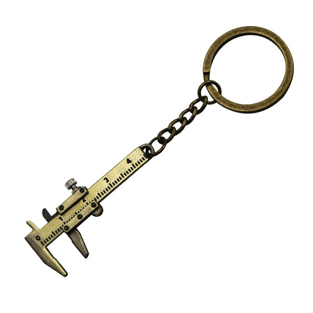 Vernier caliper Mini Vernier Caliper Alloy Keychain Portable Tool Vernier Caliper