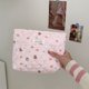 thumbnail image 2 of Organizador de maquillaje con neceser con cremallera de gran capacidad (oso donut), 2 of 6