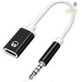 thumbnail image 2 of 3.5mm to USB C Headphone Jack Adapter - Audio Cord for Phones & Laptops, 2 of 6