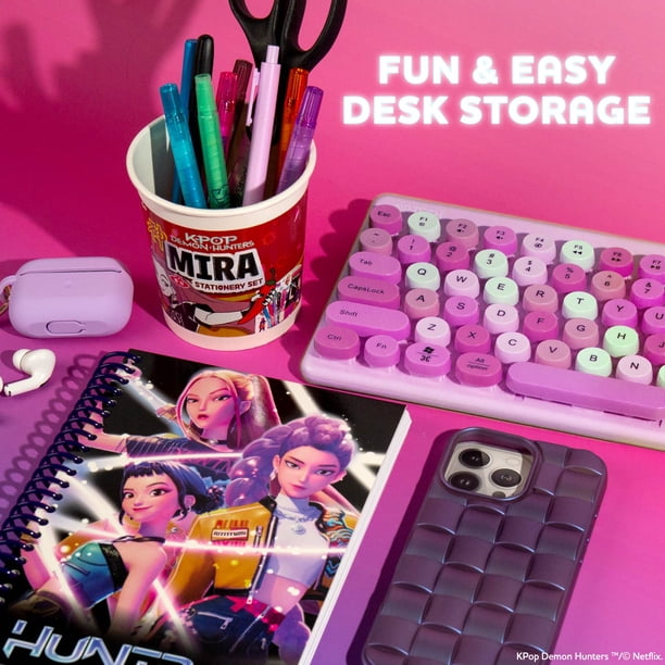 Netflix KPop Demon Hunters™ Mira Multicolor Stationery Set
