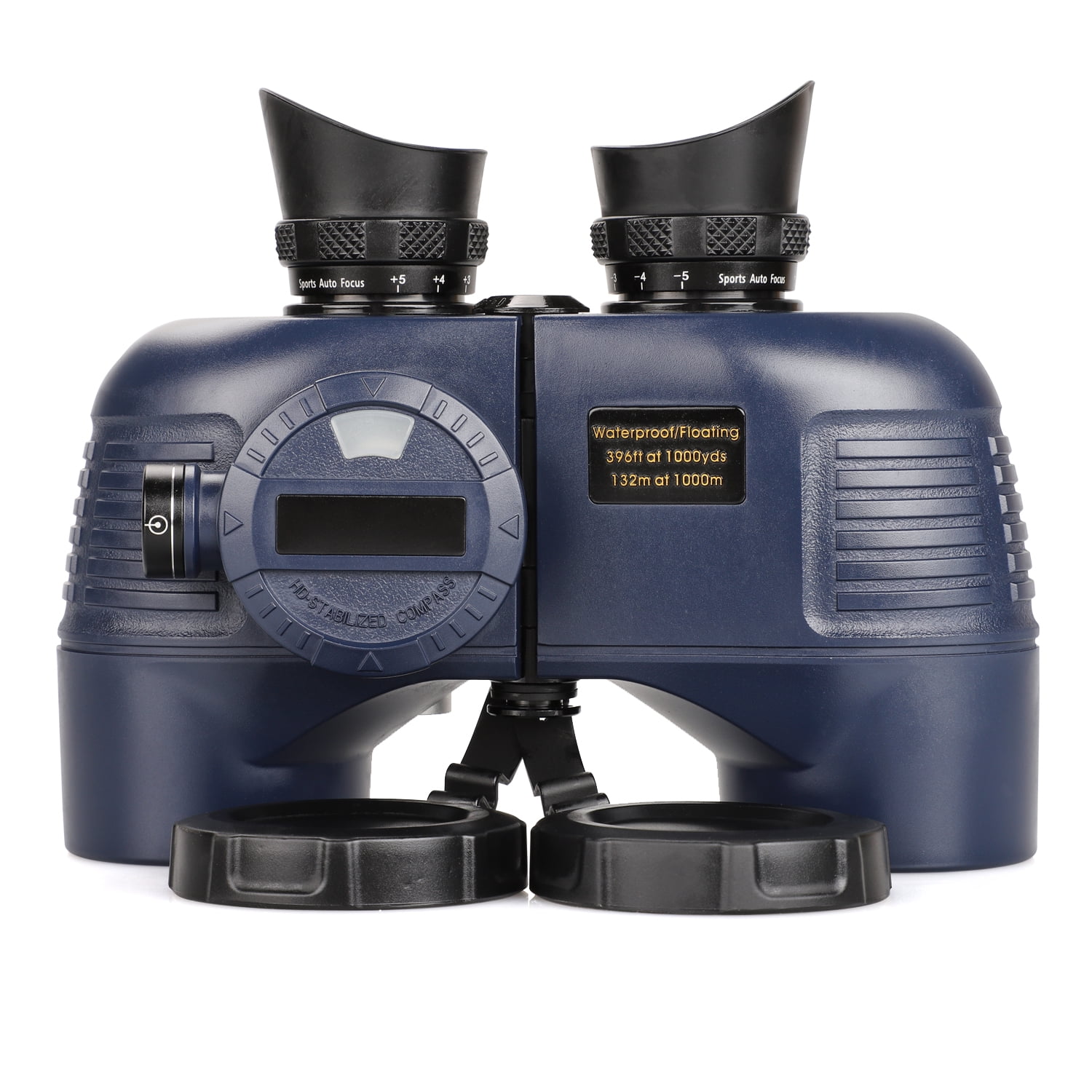 High Distance Binoculars 10 x 50 BAK4 Sky Watching Hunting Rangefinder Compass 
