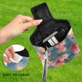 thumbnail image 4 of Haosy Vintage Oil Painted Rose Golf Mallet Putter Cover Strong Magnetic Leather Golf Club Headcover Closure, 4 of 7