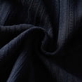 thumbnail image 5 of hlysgo Mens Texture Elastic Waist Shorts Big and Tall Drawstring Lightweight Short Casual Summer Beach Shorts with Pockets Navy,2xL, 5 of 6