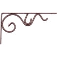 thumbnail image 1 of 8" Decorative Daisy Shelf Bracket - Bronze, 1 of 2