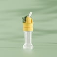 thumbnail image 5 of Hariumiu Anti-Choking Straw Lid Reusable Food Grade Leakproof Heat-Resistant with Dustproof Lid Silicone Children Beverage Water Bottle Straw Lid Cover Home Supplies-Green, 5 of 6