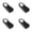 Black 4PCS, variant on Flat Foot Corrective Insoles! Arch Collapse Support & Arch Reshaping Say Goodbye To Valgus Feet In Toeing & Bowlegs, 15X5.8CM, Black 1PCS