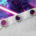 thumbnail image 4 of jejeloiu 3D Soldier Lightsaber Black Out Curtains,Modern Fashion Gaming Curtains Pack of 2 (42x63 Each),Purple Pink Blue Bedroom Curtains For Boys,Ultra Soft Home Decor, 4 of 6