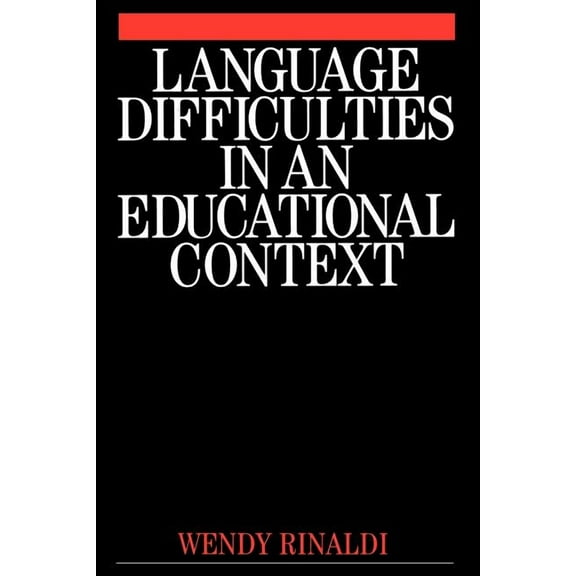 Language Difficulties in an Educational, (Paperback)
