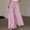 *Purple, variant on ClodeEU Women's High Waisted Wide Leg Pants,Casual Summer Elastic Waist Flowy Palazzo Trousers with Pockets Blue,Women's Plus L