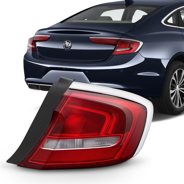 Fits 2017 2019 Buick Lacrosse Passenger Side Led Tail Light Lamp Right Outer Walmart Com Walmart Com
