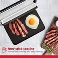 thumbnail image 4 of Plancha Eléctrica Holstein Housewares 26x17 cm Negra, 4 of 7