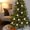 Beige, variant on ZZkhGo 8cm Foam Macaron Color Christmas Ball Ornament Single Flocked Lightweight Hanging Bauble Pastel Holiday Tree Decor