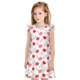 thumbnail image 1 of Balery Red Lips 1 Camisón de princesa para niñas, pijama de algodón con mangas abullonadas, suave y bonito.-Small, 1 of 6
