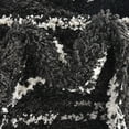 thumbnail image 5 of Rugs.com Serenity Shag Collection Rug – 10' x 14' Black And White Shag Rug Perfect For Living Rooms, Large Dining Rooms, Open Floorplans, 5 of 6