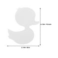 thumbnail image 2 of WASHWEPE Anti Slip Bathtub Stickers 20Pcs Duck Shaped Peva Non Skid for Showers and Bathtubs, 2 of 7