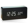 thumbnail image 2 of Reloj despertador Digital Advancent LED negro, 2 of 6