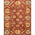 thumbnail image 1 of Ahgly Company Machine Washable Indoor Rectangle Abstract Yellow Area Rugs, 4' x 6', 1 of 7