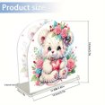 thumbnail image 3 of DIY 5D Diamond Art Painting Servilletero Set Navidad Acrílico, 3 of 9