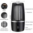 thumbnail image 2 of Electric USB Rechargeable Bug Zapper Mosquito Trap, Indoor and Outdoor Pest Control, Insect Protection, Backyard Attractant (Black), 2 of 5