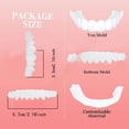 thumbnail image 2 of Simulación de aparatos dentales superiores e inferiores, blanqueamiento dental, simulación de aparatos dentales sin orificios de sexta generación, 2 of 5