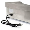 thumbnail image 3 of WYZworks Commercial Electric Counter Griddle Manual Temperature Adjustable Thermostatic Control Indoor Outdoor BBQ Plancha, 3 of 10