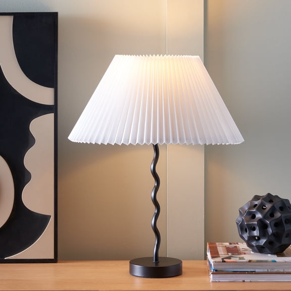 Safavieh Tali 22" Metal Traditional Table Lamp with White Shade