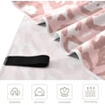 thumbnail image 3 of Grunge Leopard Print Pink Beach Towel 30" x 60", Quick Dry Bath Towel Super Absorbent Lightweight Travel Towel for Beach Yoga Swim Sport Camping Holiday, 3 of 7
