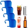thumbnail image 5 of Aoyunhp 4Pcs Pool Cup Holders for Above Ground Pools,Above Ground Pool Accessories PP Plastic Cup Holder,No Drilling Pool Accessories for Drinks Soda Sunscreen,Blue,3.6"x6", 5 of 5