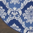 thumbnail image 5 of Nourison Whimsicle Botanical Farmhouse Blue 5' x round Area Rug, (5' Round), 5 of 9