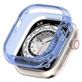thumbnail image 2 of Marco de protección de la cubierta de la caja de parachoques de TPU para Apple Watch Ultra 49 mm (azul claro) Ehuebsd Para estrenar, 2 of 9