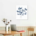 thumbnail image 3 of COMIO Navy Blue Botanical Wall Art, Minimalist Abstract Botanical Prints Watercolor Blue White Leaf Plant Wall Decor Canvas Painting,Floral Botanical Wall Decor for Bathroom, Bedroom, 3 of 5