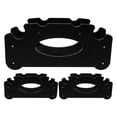 thumbnail image 1 of HIAKDOFT 3pcs Sport Equipment Rack Black PP Multitier Design for Strength Training Enthusiasts, 1 of 8