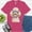 Berry, variant on Patriotic Poodle Dog T-Shirt, Cute USA 4th of July Dog Lover Tee, Ash, M