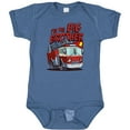 thumbnail image 3 of Inktastic Big Brother Fire Truck Boys Baby Bodysuit, 3 of 5