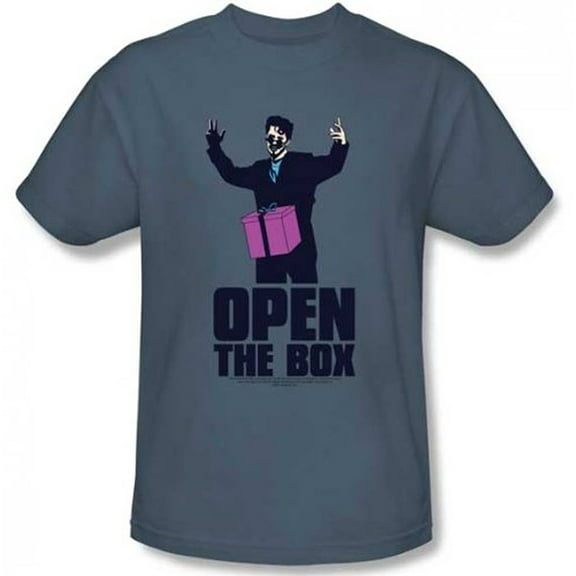 Saturday Night Live Open the Box Adult Slate T-Shirt