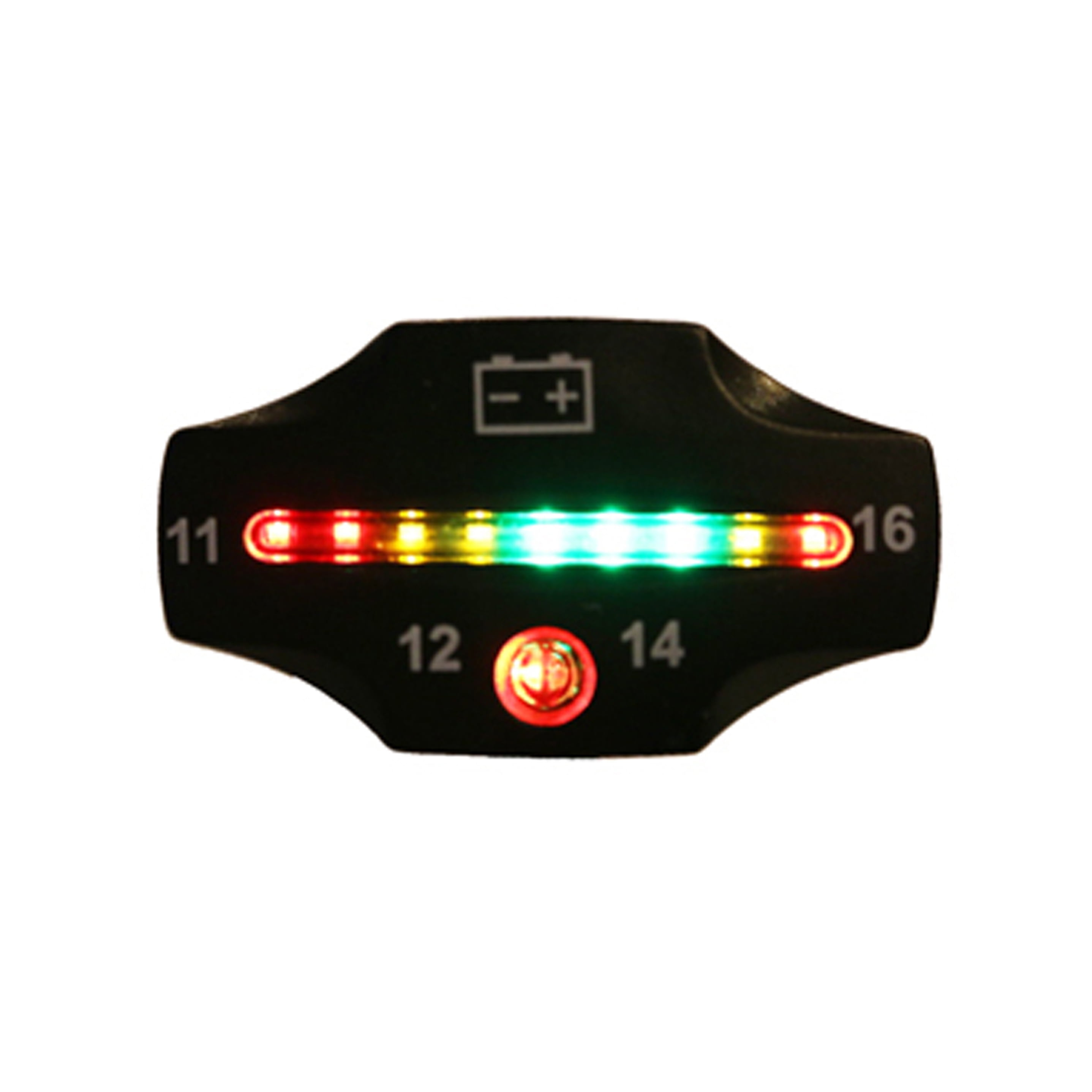 Battery Gauge Meter Indicator 12v Motorcycle ATV 12 Volt Golf Cart  Camper RV UTV 4x4 Truck