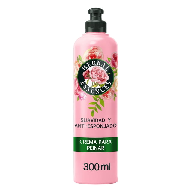 Crema para Peinar Suavidad y Anti-Esponjado Herbal Essences para brillo y suavidad 300 ml