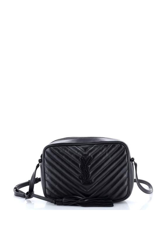 Pre-Owned Lou Camera Bag Matelasse Chevron Leather Small By Rebag