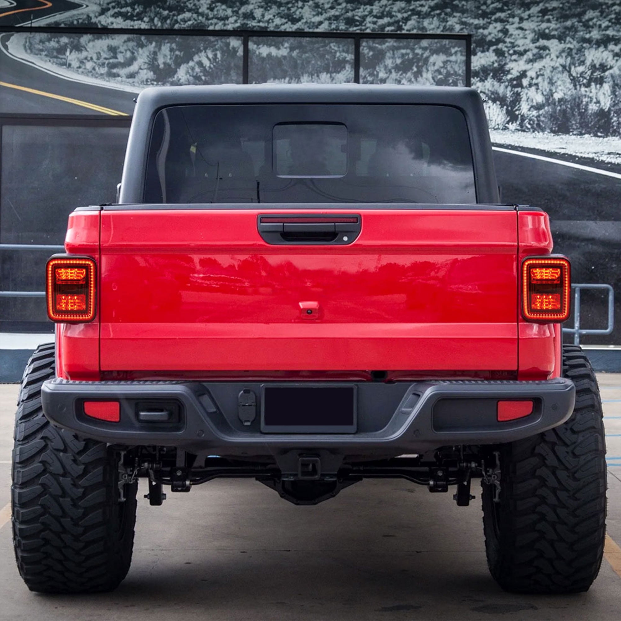 AMERICAN MODIFIED LED Backup Tail Lights for 2020-2023 Jeep Gladiator JT
