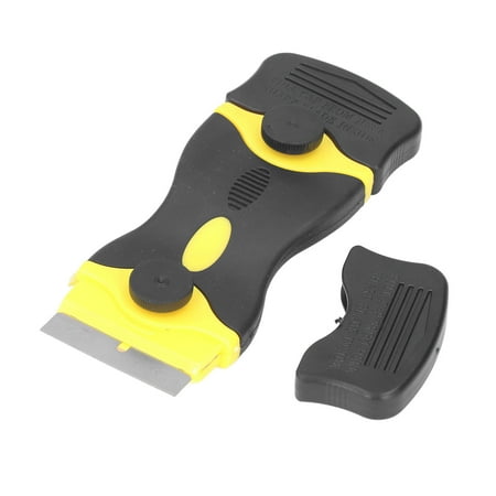 

Scrapers Simple Operation Metal Plastic Blades ABS 2 In 1 Scraper Tool For Boat Black+Yellow