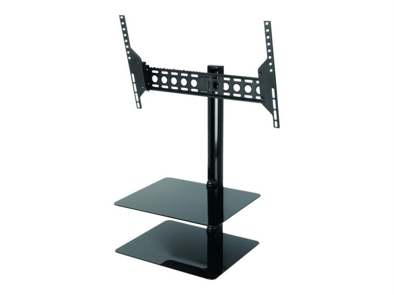 ESL822B-T - Wall Mount with 2 Shelves, for TVs up to 60", Black