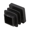 thumbnail image 5 of 24 Pcs 15mm x 15mm Plastic Square Caps Tube Pipe Inserts End Blanking,24 x Square Tube Insert,black, 5 of 8