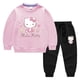 thumbnail image 2 of Conjunto de Sudadera con capucha de cuello redondo de Hello Kitty, nueva ropa para niños, pantalones de manga larga con bonitos dibujos, traje de algodón para bebé de dos piezas, 2 of 5