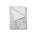thumbnail image 2 of Hearts Soft Flannel Fleece Throw Blanket, Romantic Hand Drawn Doodle Heart Shapes I Love You Phrase and Border, Cozy Plush for Indoor and Outdoor Use, 70" x 90", Pale Grey White Grey, by Ambesonne, 2 of 6