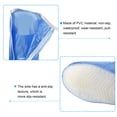 thumbnail image 5 of Uxcell Waterproof Shoes Cover Reusable Non Slip Rain High Top Overshoes with Zipper, Blue (S), 5 of 6
